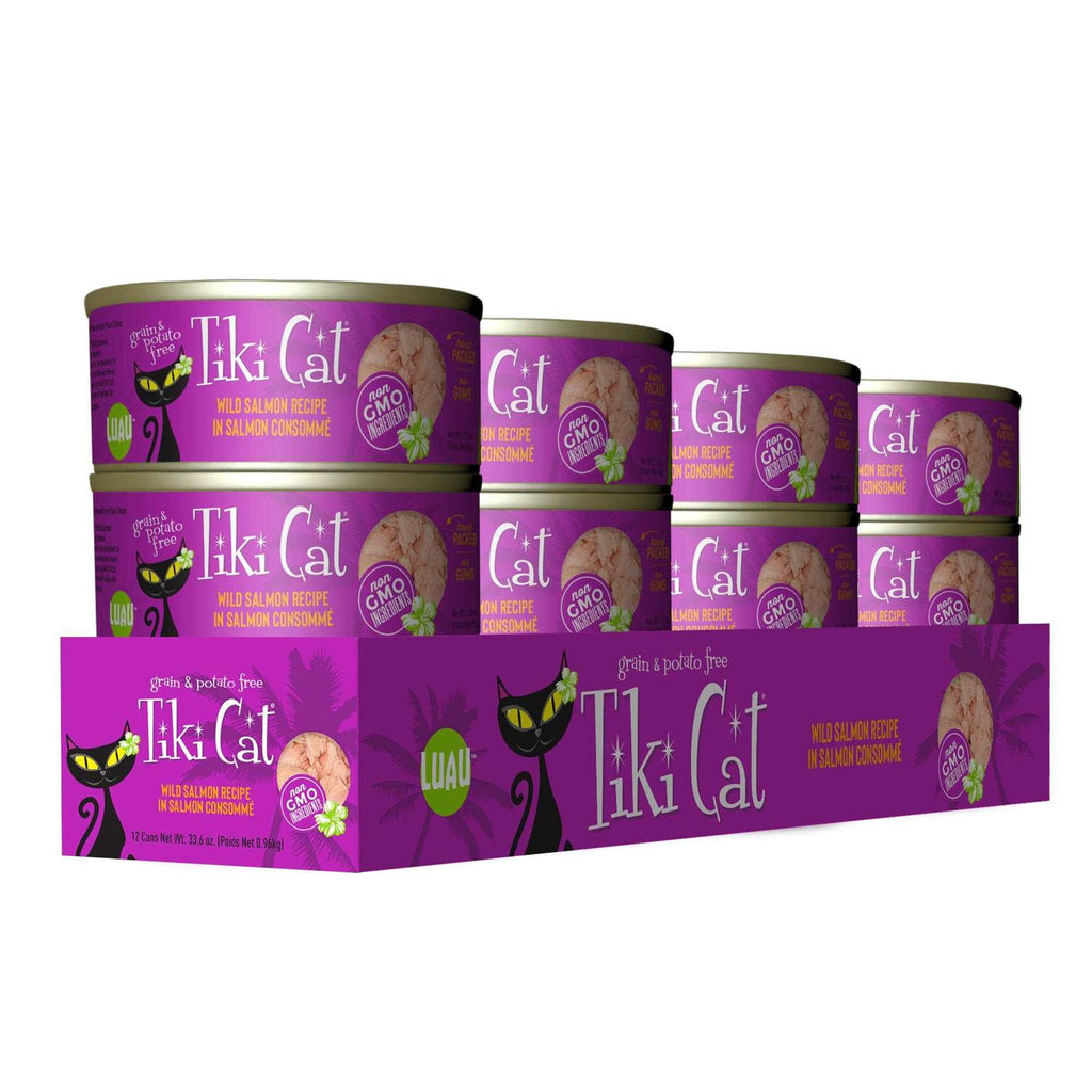 Wild Salmon Pate Cat Food V736