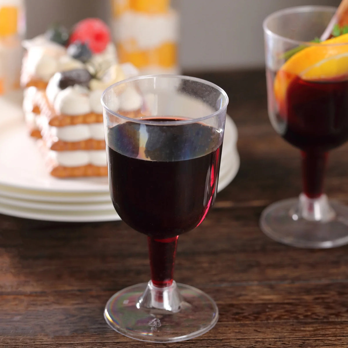 Plastic Wine Champagne Flutes U728822