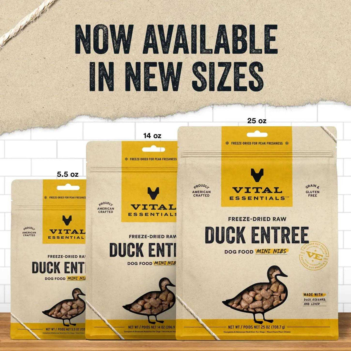 Freeze-Dried Raw Duck Dog Food E625