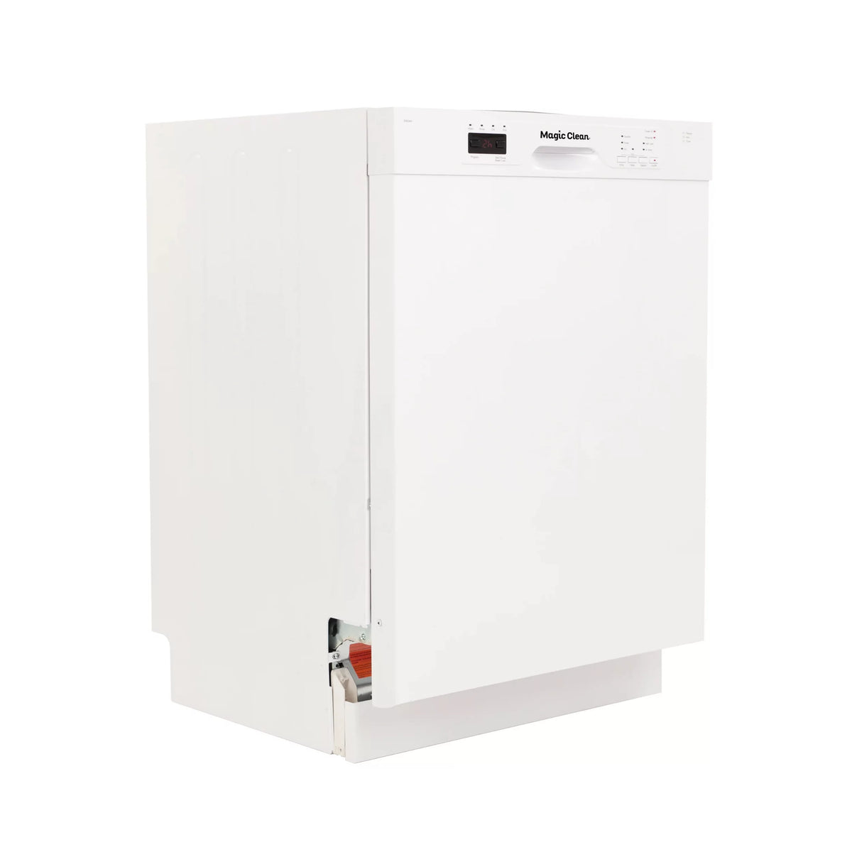 24" Front Control White Dishwasher W4392