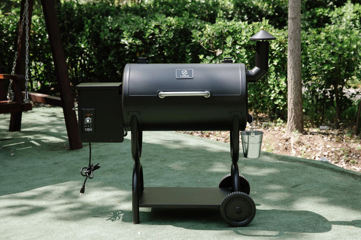 560 sq. in. Wood Pellet Grill & Smoker, 8 in 1 BBQ Grill D295449