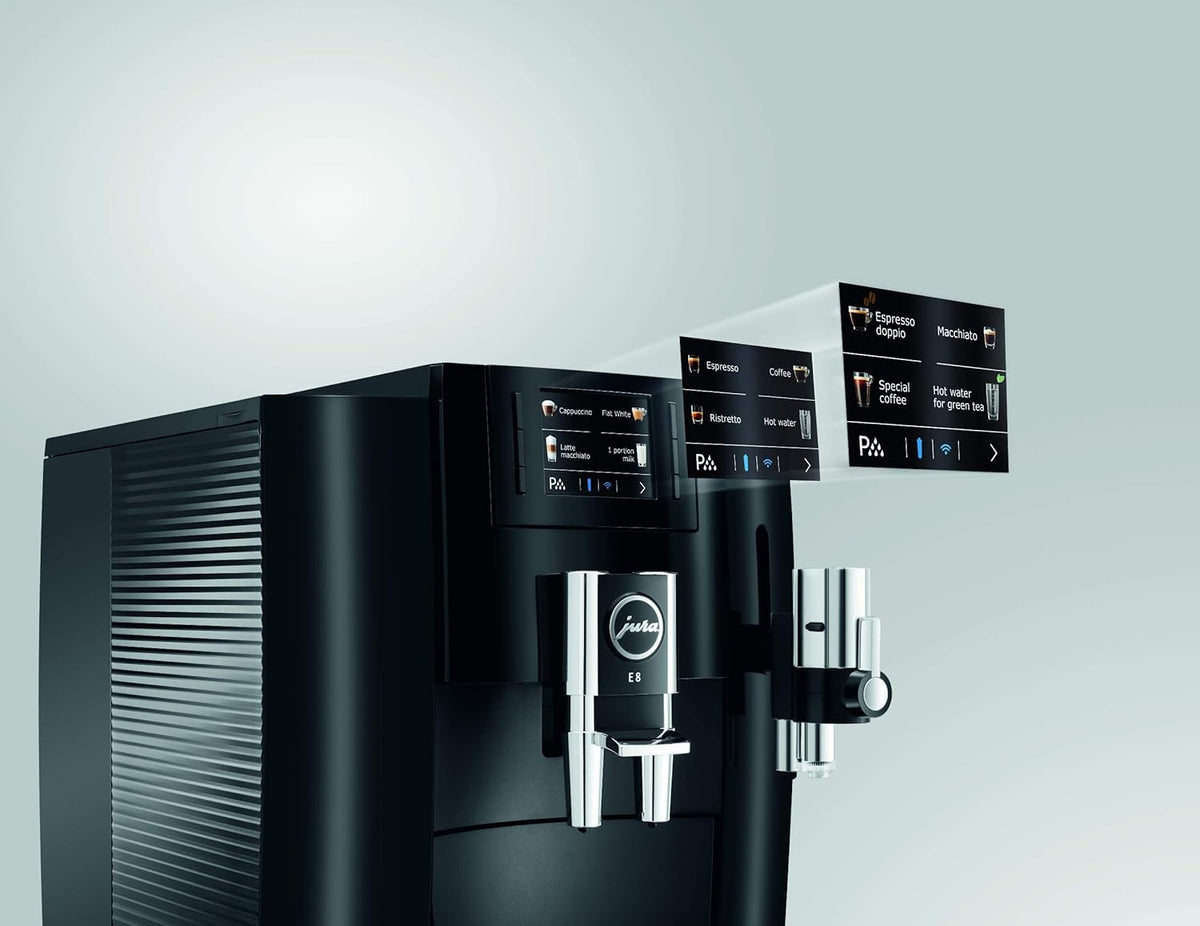 Piano Black Automatic Coffee Machine Q6731