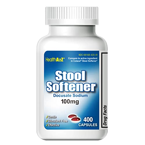 400 Counts Docusate Sodium 100mg Capsules I2136