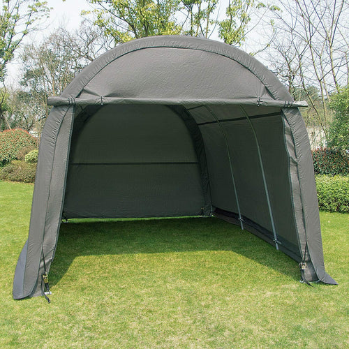 10x15x8ft Portable Heavy Duty Carport, Gray K65542