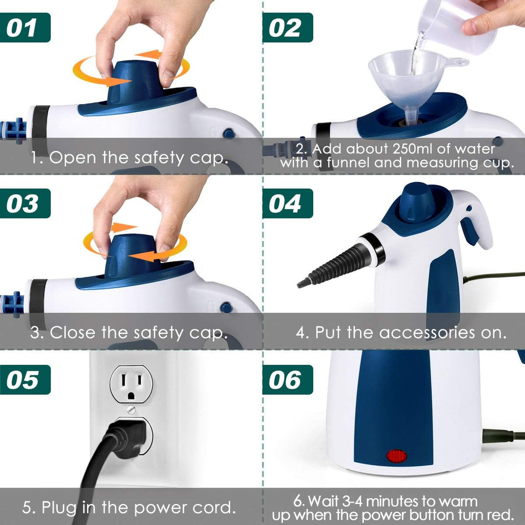 Handheld Steam Cleaner Pack of 2 P1070