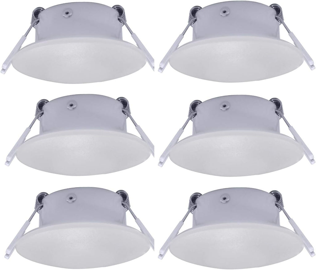 3 Inch LED Recessed Ceiling Light Pack of 6 K749644