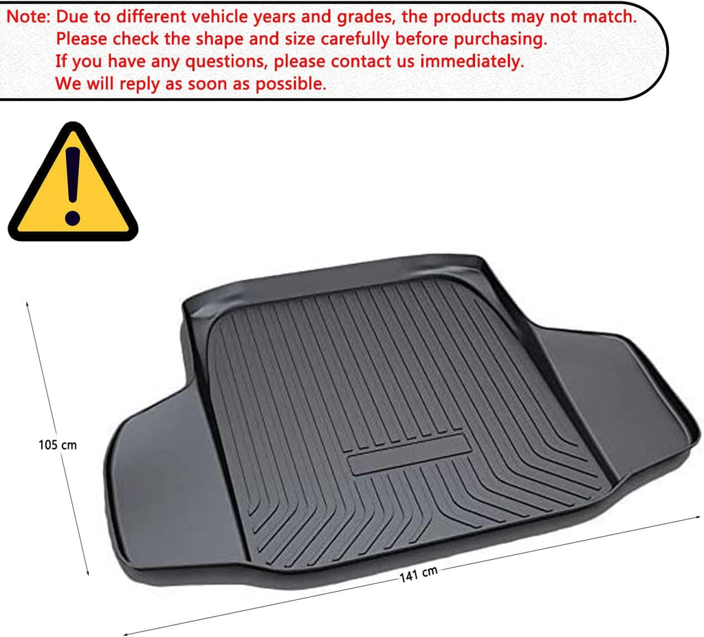 All-Weather Rear Trunk Tray Cargo Mat Protector B75352