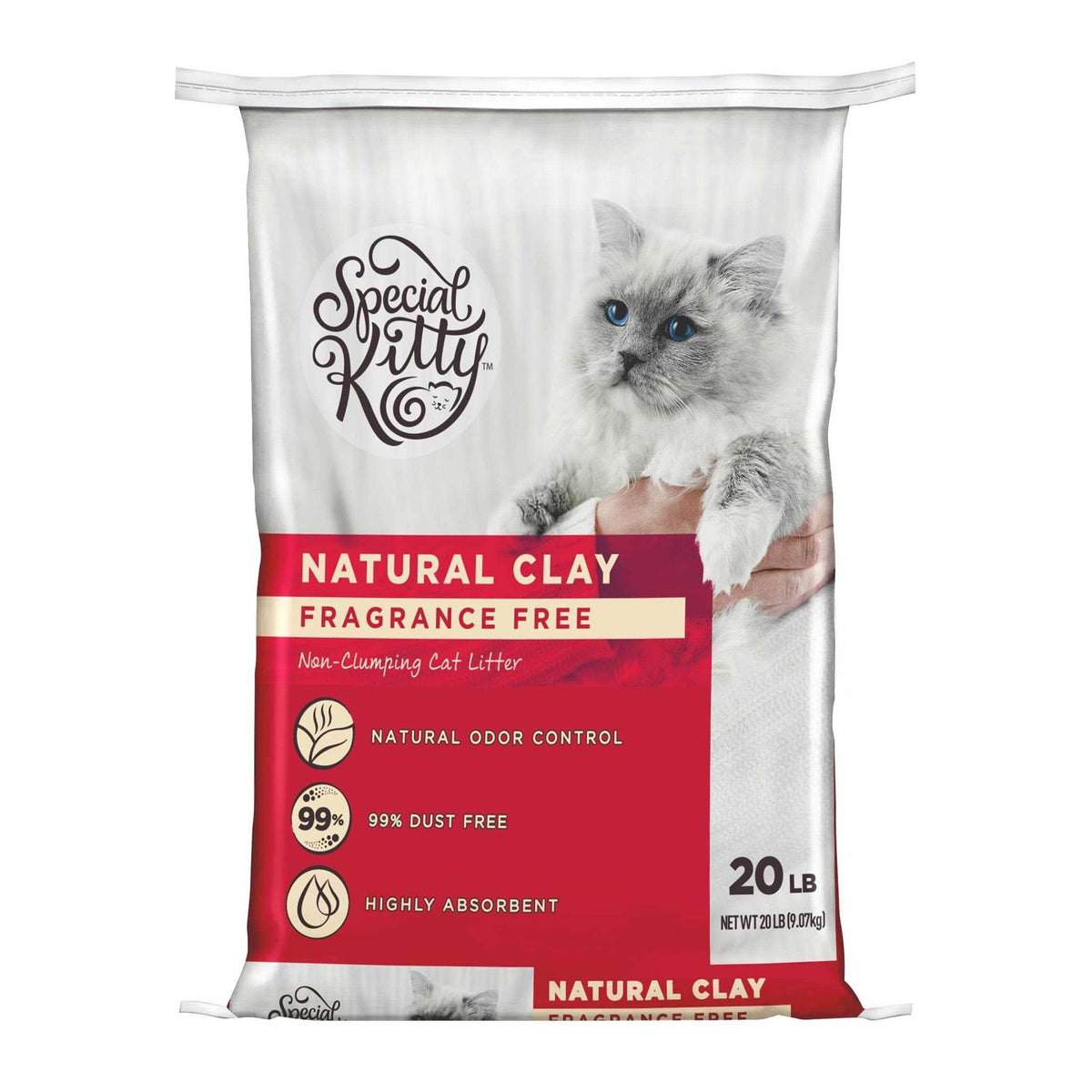 Unscented Non-Clumping Natural Clay Litter H9359
