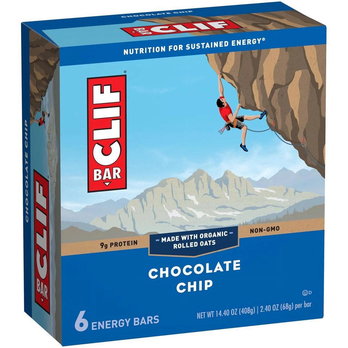 9g Protein Energy Bars Chocolate Chip 6 ct C5298