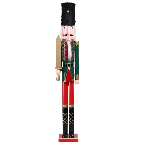 Green Wooden Soldier Nutcracker Figurines, 41.5 E126