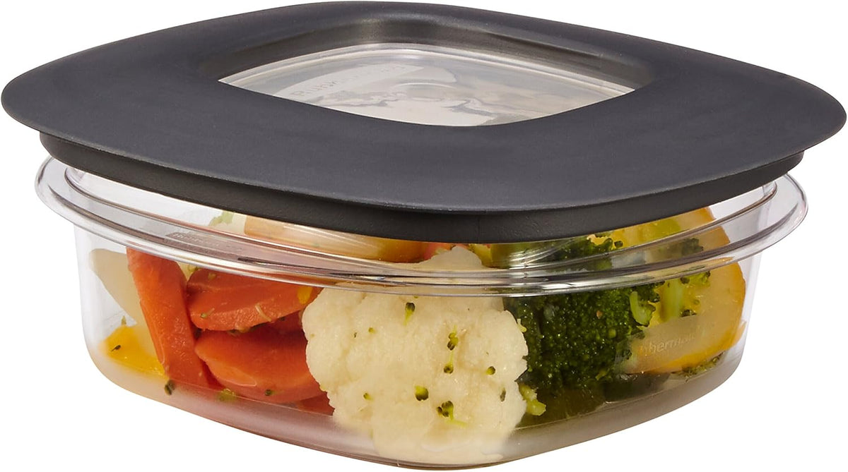 1.25 Cup Gray Food Storage Containers J82446