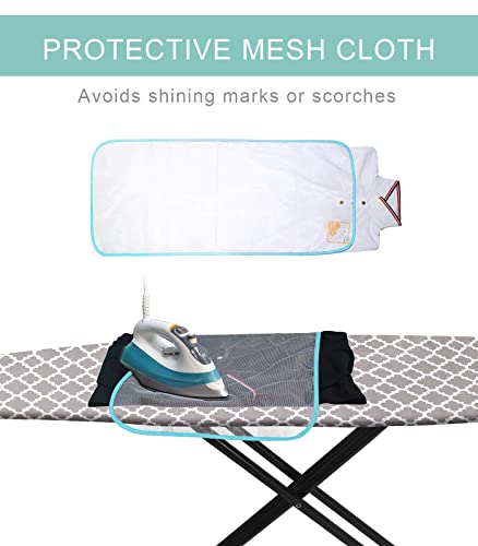 Extra-Wide Ironing Board Cover and Pad Replacement with Elasticized Edge 18" x 49" I84232