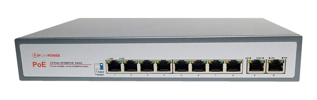 16 Port POE Network Switch with 2 Gigabit Uplink Ports R223