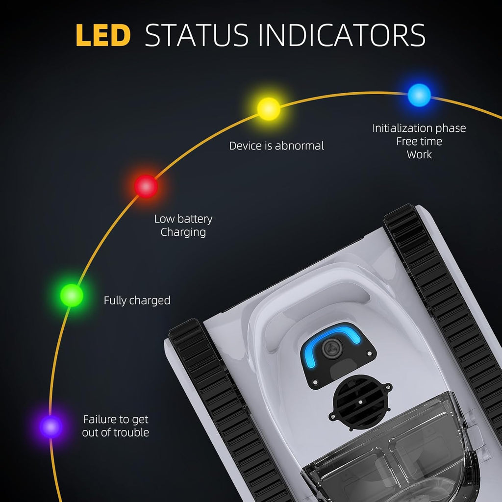 Grey Robotic Pool Cleaner G7887