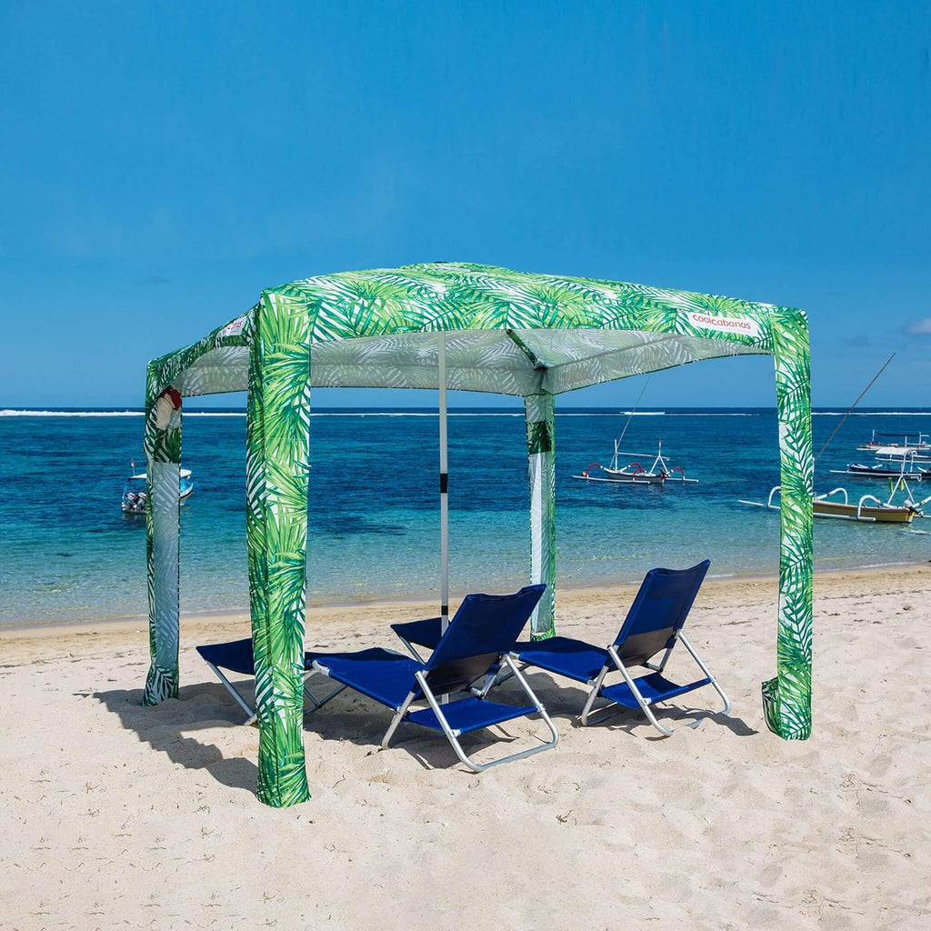 Beach Canopy Sun Shade Tent 8' x 8' UPF 50+ I171