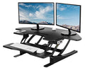 43 inch Electric Height Adjustable Stand Up Desk Converter Black R3113
