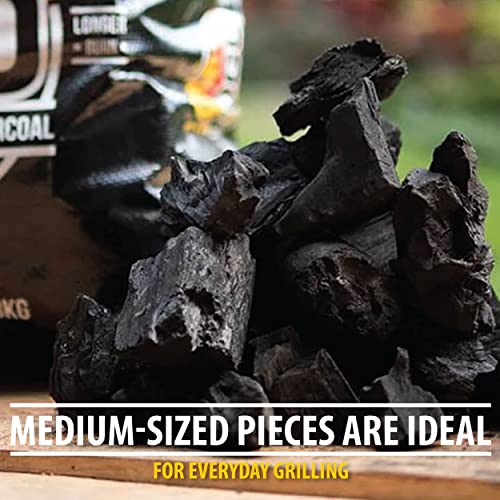 Premium Oak Lump Charcoal, 17.6 Pound Bag Y7462