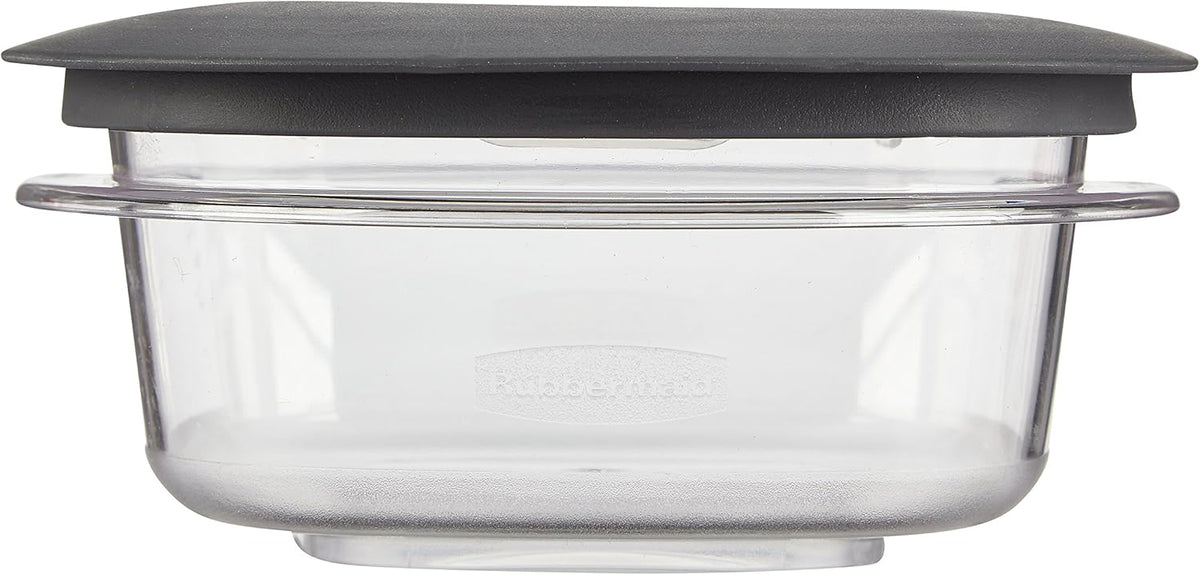 1.25 Cup Gray Food Storage Containers J82446