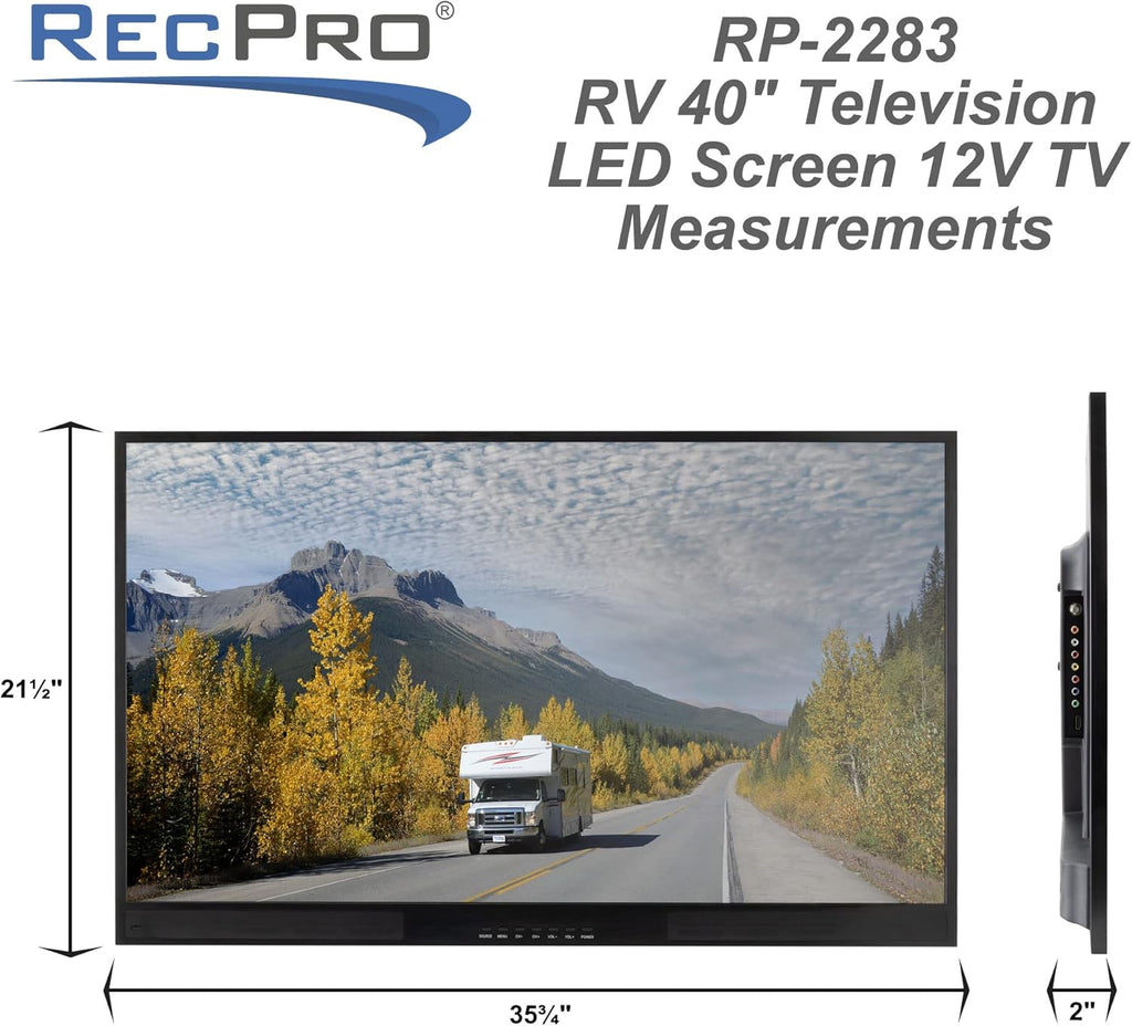 40" Smart TV 1080p HD 12V DC Y6348