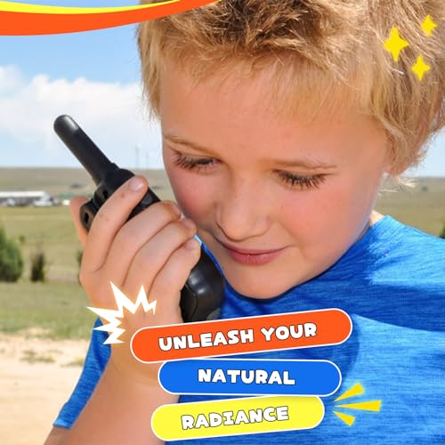 2 Pack Pink Purple Rechargeable Walkie Talkies with USB Charger 6000mAh Battery Flashlight Lanyard X327