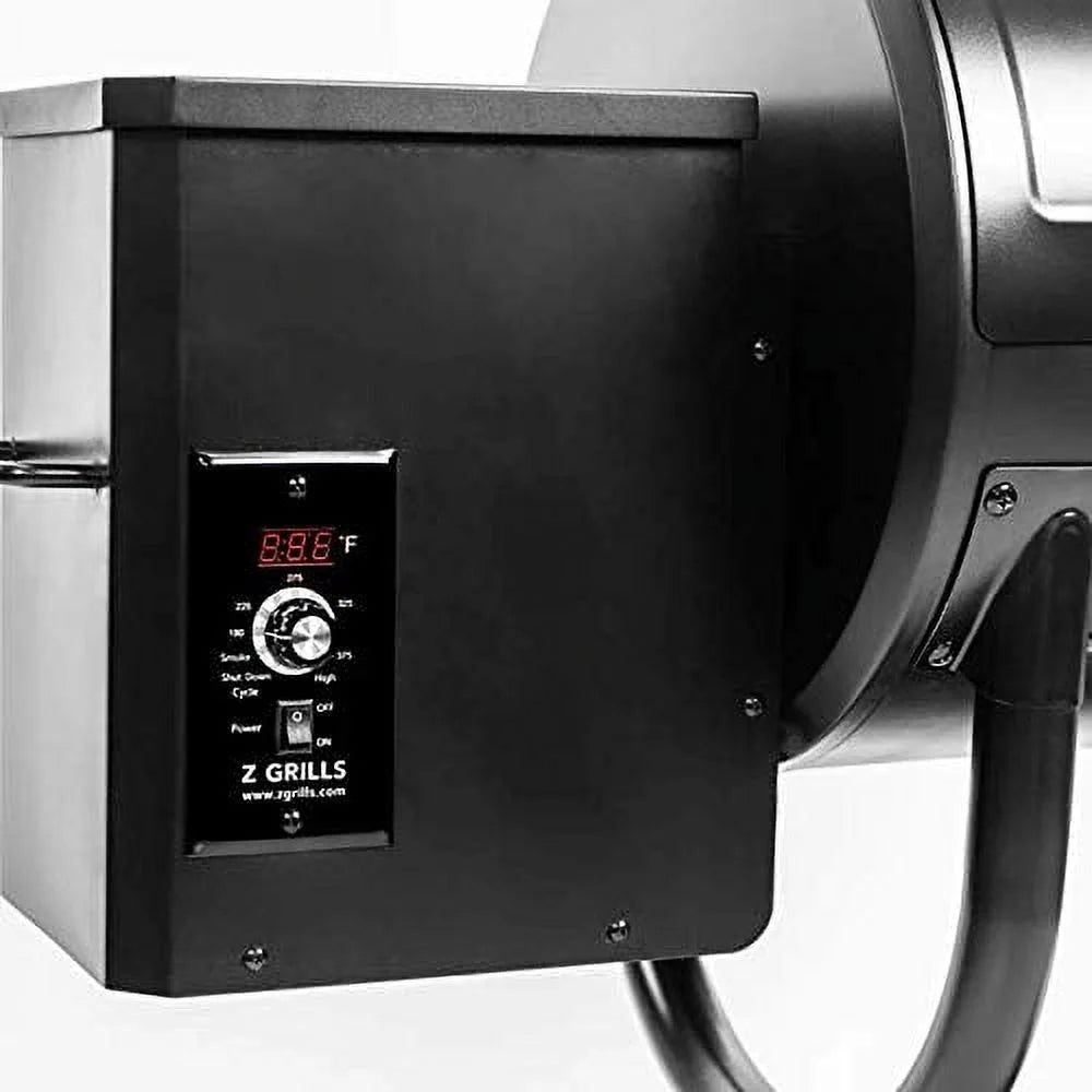 560 sq. in. Wood Pellet Grill & Smoker, 8 in 1 BBQ Grill D295449