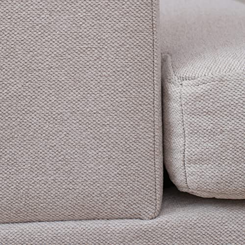 Beige U-Shape Sectional Sofa T113925