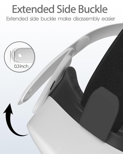Elite Head Strap with Dual Fast Charging Battery Pack & Charging Dock for Meta Quest 3/3S - VR Headset Accessory Headstrap T97724