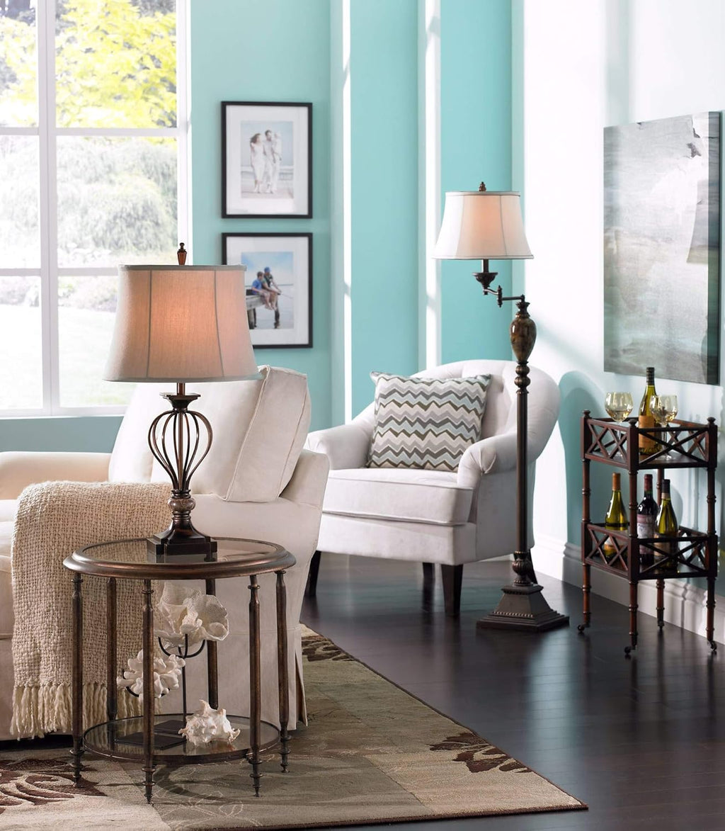 Marble Accent Table Lamp U6760