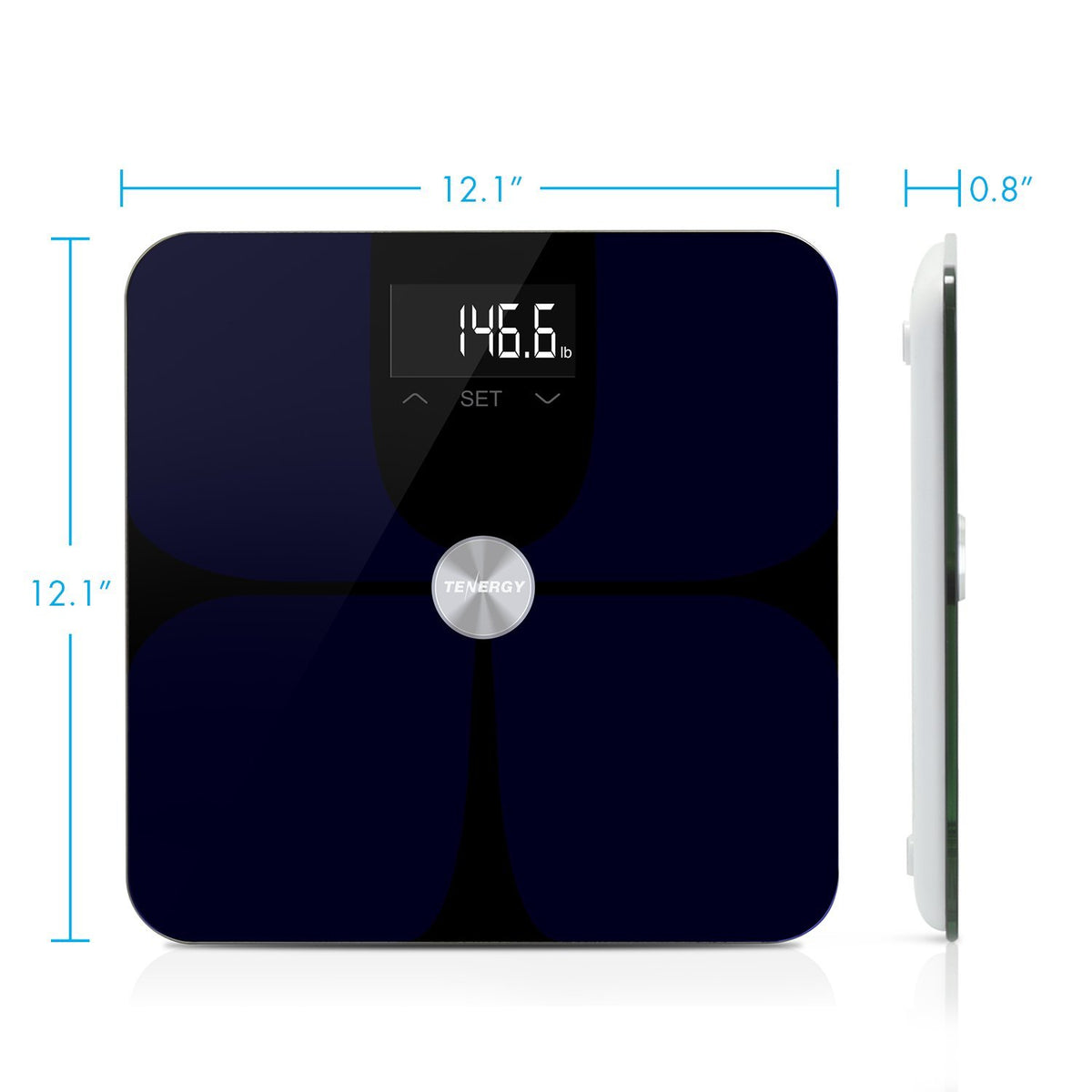 High Precision Smart Body Fat Scale with Large Display Pack of 2 H3588