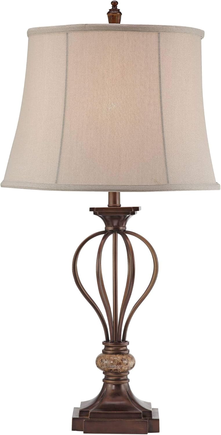 Marble Accent Table Lamp U6760
