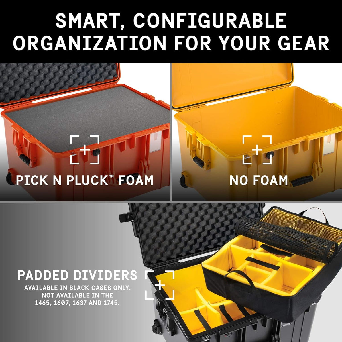 Black Pelican Case with Foam H206485