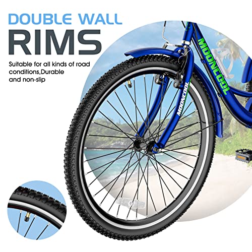7 Speed 3 Wheel Bicycle with Shopping Basket K594328
