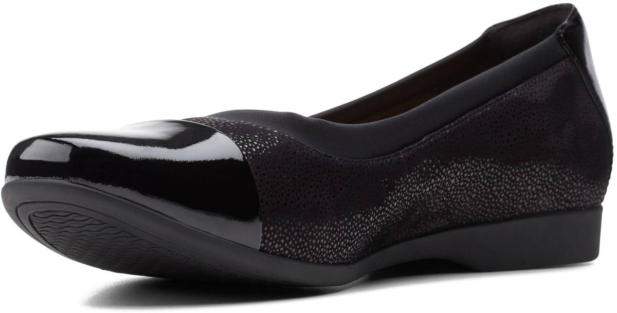 Black Flat Shoes Q99269