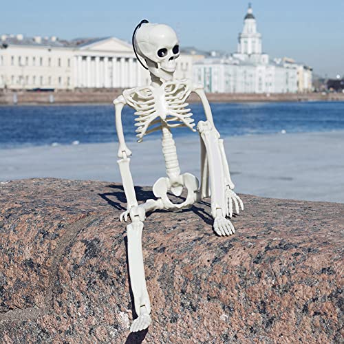 5.9FT Plastic Full Size Human Skeleton with Movable Joints I329