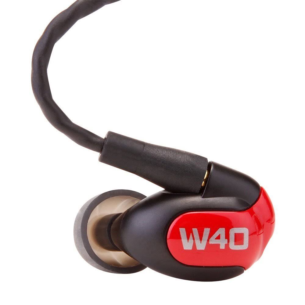 Four-Driver True-Fit Earphones with 3 Button MFI Cable and MMCX Audio Cable F620163