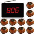 Wireless Calling System with 1 Display 10 Bells Z465