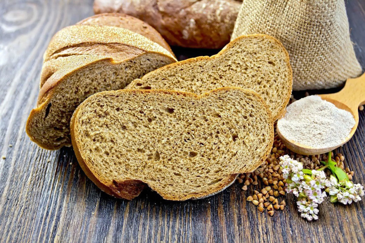 Organic Whole Grain Buckwheat Flour, 4 Pounds O53658