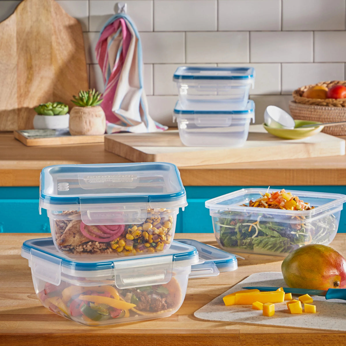 10-piece 5.5-cup Food Storage Container Set G855281