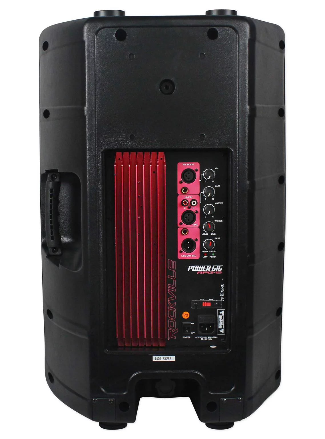 15" Powered Active 2-Way DJ PA Speakers V517884