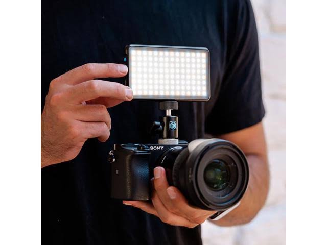 LED Light with Ball Head Camera Mount and Light Stand Adapter U504528