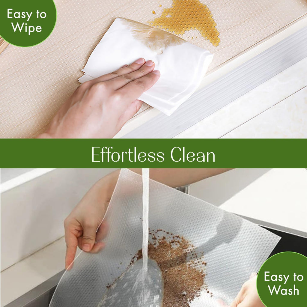 17.7 INCHES x 33 FEET Non-Slip EVA Kitchen Shelf Liner F828