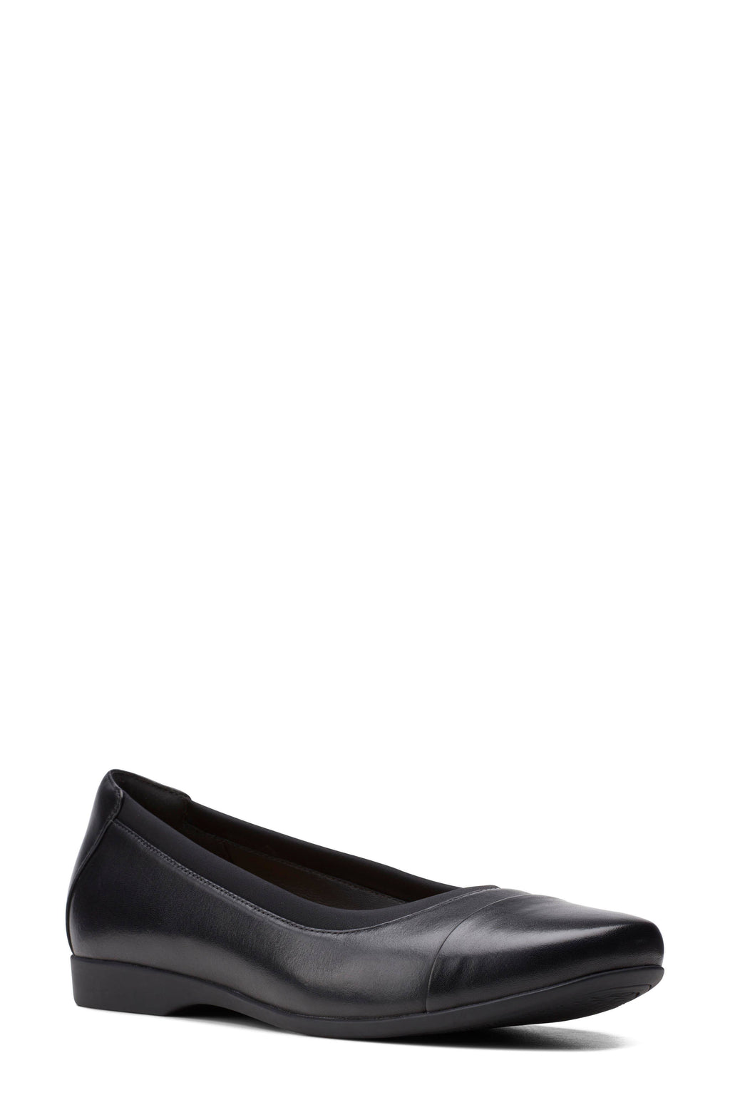 Black Flat Shoes Q99269