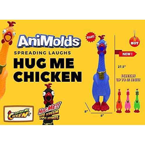 Squeaky Chicken Toy Z780
