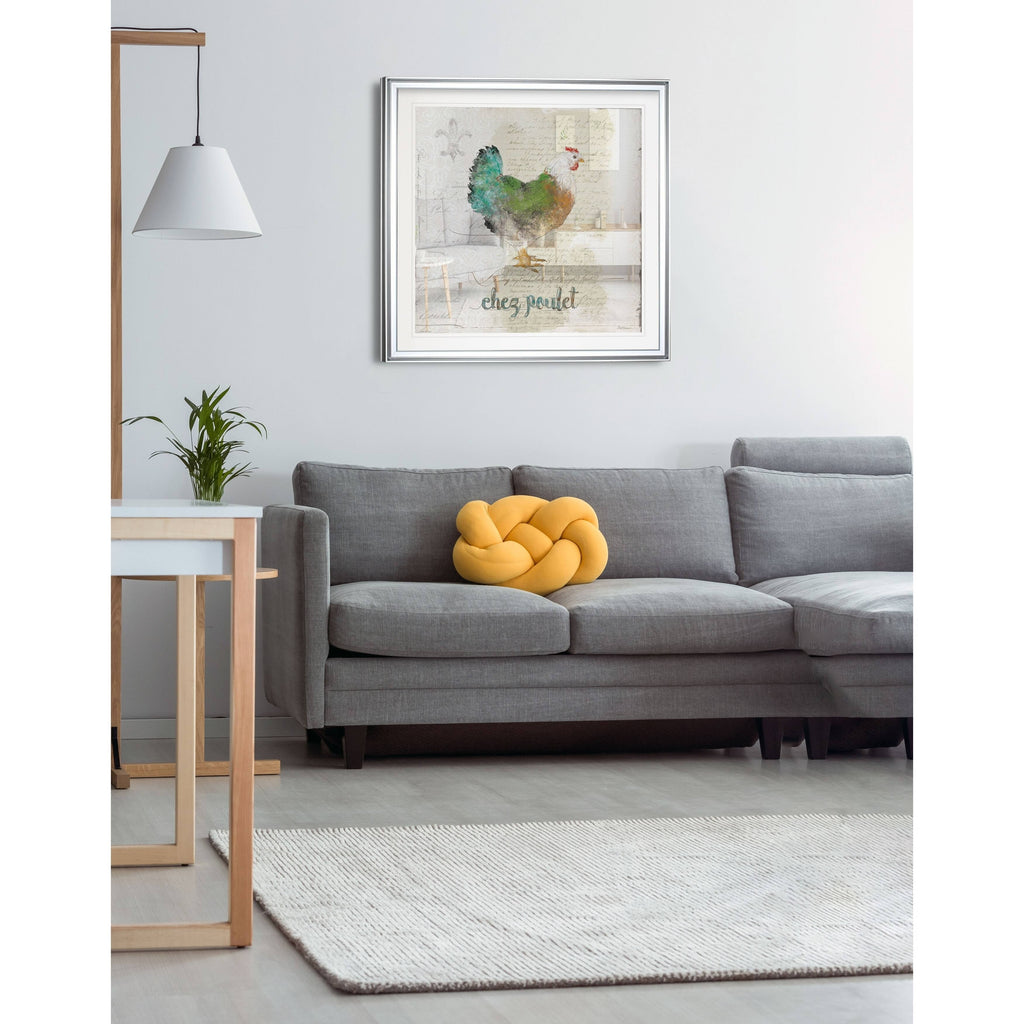 Teal Tree Framed Giclee Print 32 x 32 G627980