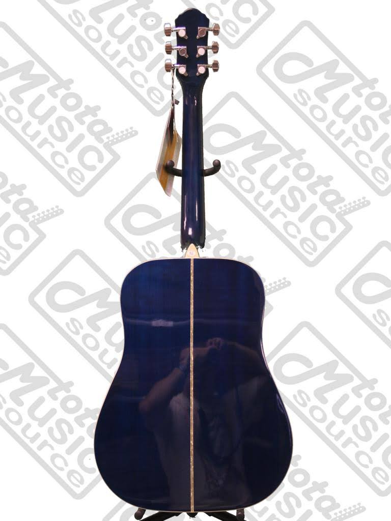 Blue 3/4 Size Dreadnought Acoustic Guitar E49741