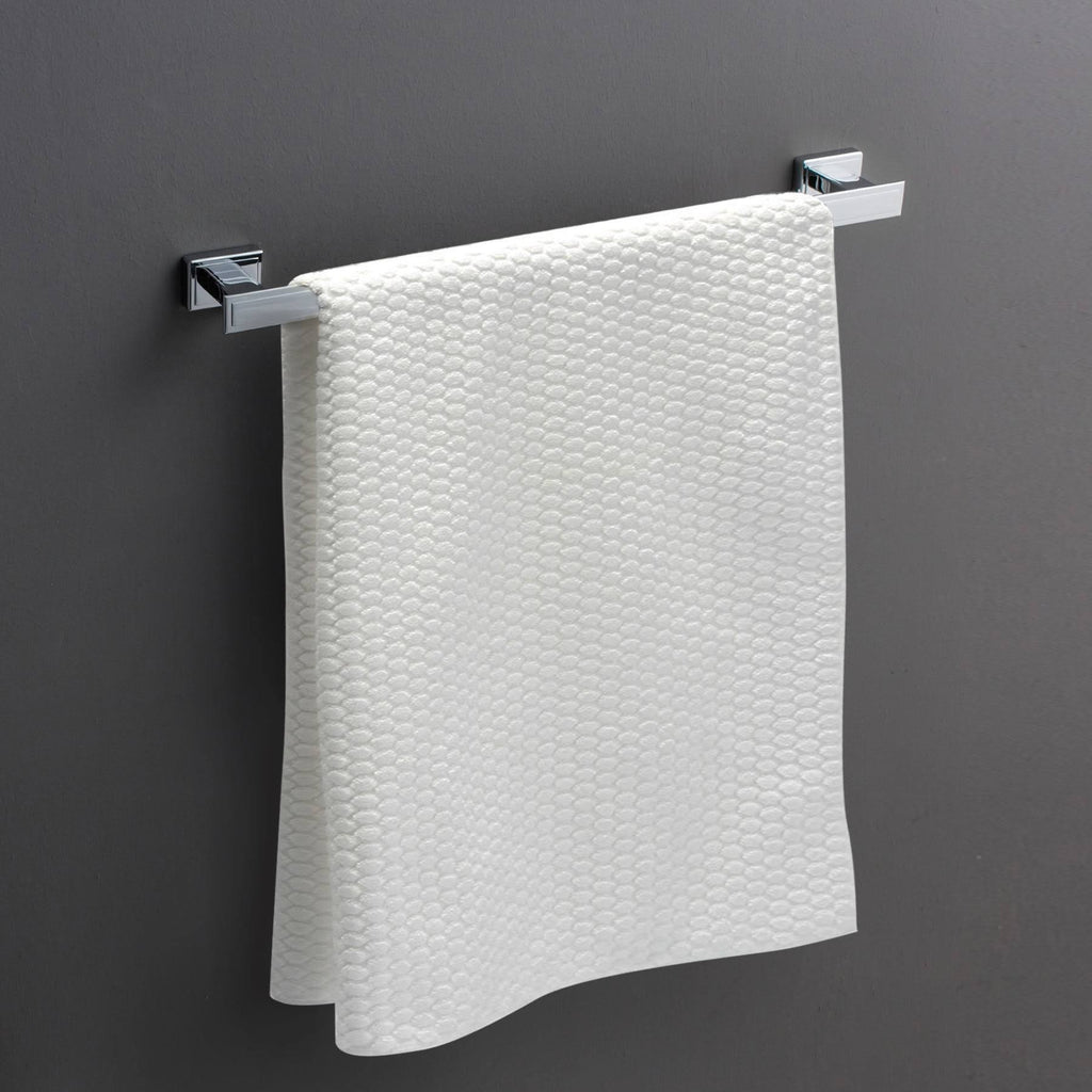 Silver Wall Mounted Towel Bar C5634