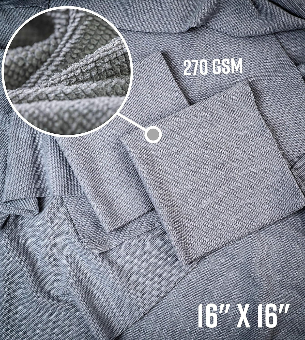 2 Pack Car Cleaning Microfiber Towels V734851