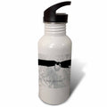 Silver 21 oz Sports Water Bottle B88082