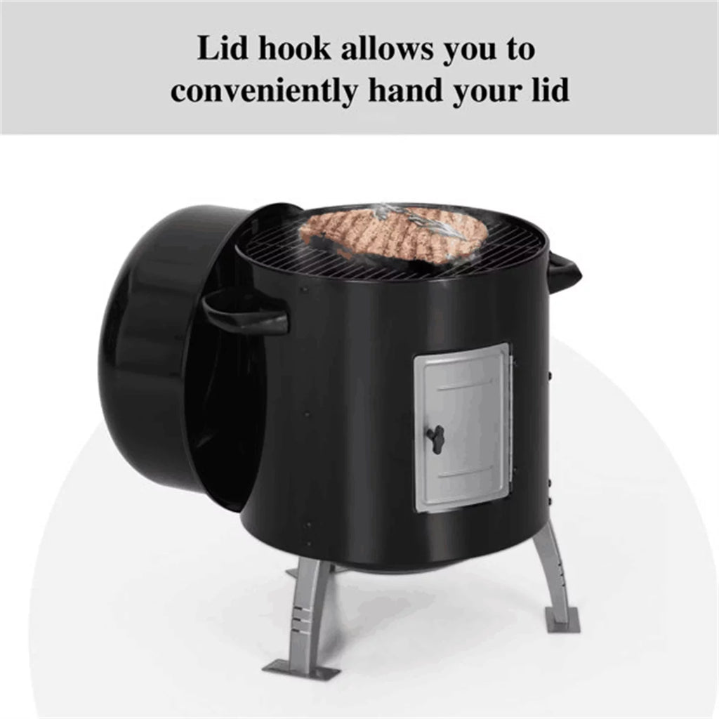 Portable Charcoal Grill & Smoker F342