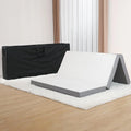 Twin Size 4 inch Foldable Memory Foam Mattress with Washable Cover U8240